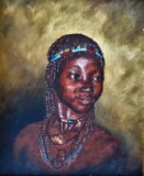 61 - African Lady 2 - Oil - Maureen Scott.jpg